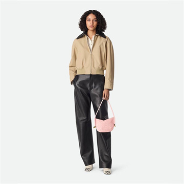 bottega veneta mini solstice intreccio leather shoulder bag #796378
